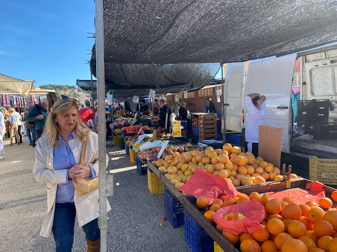 Friday market in Moraira
